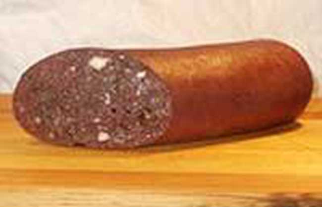 GOURMET-ROTWURST MIT PFLAUME RITTER DER WURST, IM PRAKTISCHEM FRISCHHALTE-VORRATSDARM