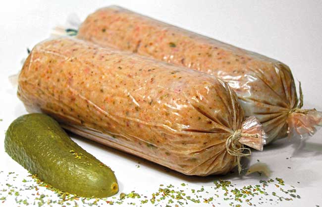 REINHARDSWÄLDER WECKEWERK, WECKEWURST IM PRAKTISCHEN FRISCHHALTE-VORRATSDARM